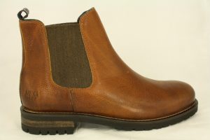 Mc Gregor: Cresttone, cognac, heren chelse, instap, maat 41 t/m 46