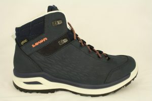 Lowa: dames wandelschoen, Locarno GTX half Mid, blauw, maat 38 t/m 42  € 189,99