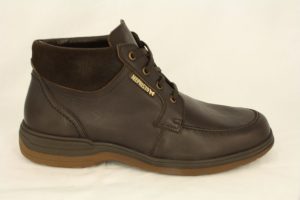 Mephisto: Darwin, Mid boot cognac met veter en los voetbed, maat 7, 7,5  8, € 189,99