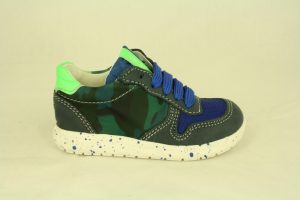 Shoesme: boys, Run Flex Marino, blayw veterschoentje, maat 22 t/m 27 v.a.  79,99