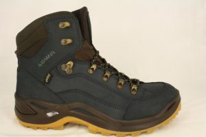 Lowa: Renegade Mid, Blauw, goretex gevoerd, los voetbed, maat 8 t/m 11 € 219,99