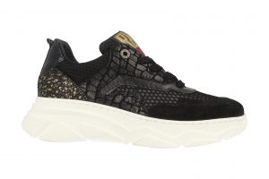 Red Rag: 13044, zwarte meisjes sneaker, maat 35 t/m 40  v.a. € 109,99