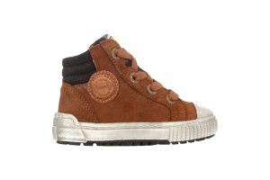 Develab: 41609, cognac veterbootje, maat 20 t/m 28 v.a. € 74,99