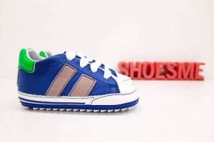 Shoesme: Smart blauw, eerste loop schoentjes, maat 20 t/m 22 € 62,50