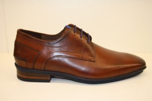 Floris van Bommel: Floris Dressed, cognac leren veterschoen, maat 7 t/m 11 € 229,99