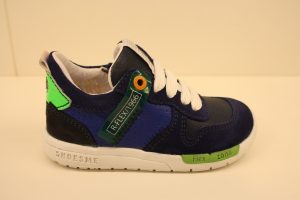 Shoesme: Run Flex, blauw veterschoentje, maat 21 t/m 27 € 89,99