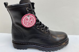 Giga: G3775, Zwart leren boot met rits en veter, maat 28 t/m 35 v.a. € 104,99