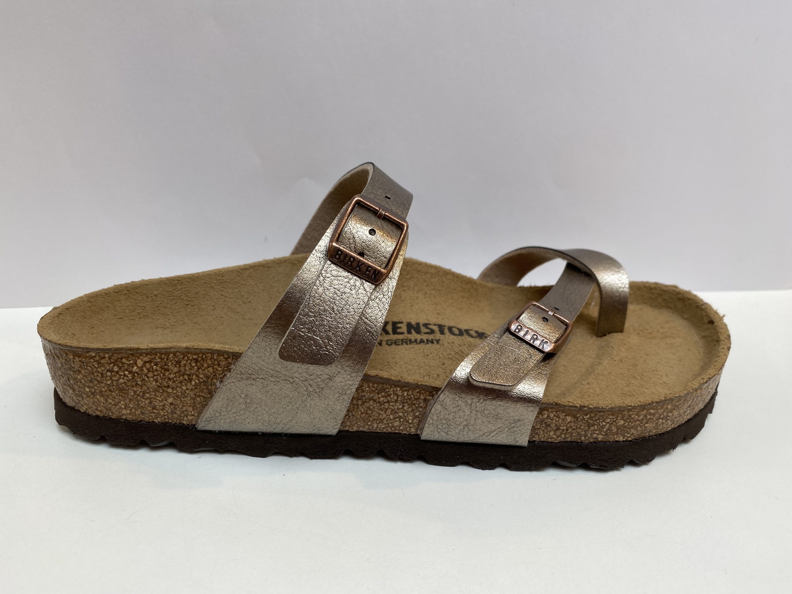Dwars schoen en sportmode Birkenstock Mayari grafit taupe maat 37 t m 42 79 99
