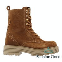 Red Rag: 12400 713 beige veterbootje, maat 33 t/m 40 v.a. € 124,99