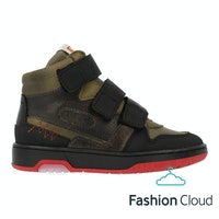 Red Rag: kaki klittenbandschoen, maat 25 t/m 32 v.a. € 109,99