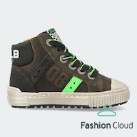 Develab: 15661 557 veterbootje kaki, maat 23 t/m 30 v.a. € 79,99