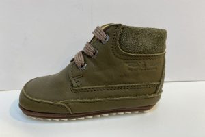Shoesme: leren lopen schoentje, groen, maat 20t/m 22 € 64,99