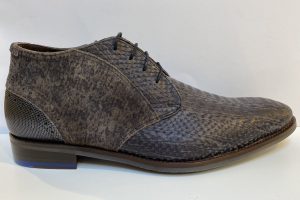 Floris van Bommel: De Stapper 23.11 taupe, mid veterschoen, maat 8 t/m 10,5 € 249,99