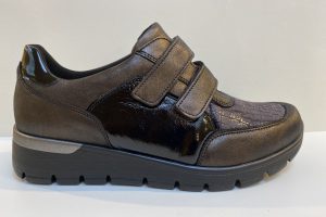 Waldlaufer: K. Leest Ramona, zwarte klittenbandschoen, maat 6 €