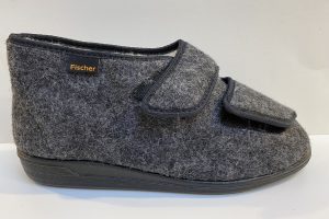 Rohde: Fischer verbandpantoffel, grijs klittenband, maat 42 t/m 47 € 49,99