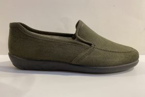 Rohde: 2224, olive pantoffel dames, maat 38 t/m 42 € 49,99