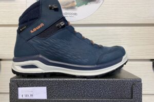 Lowa: Locarno blauwe dames mid wandelschoen, maat 4 t/m 8 € 189,99