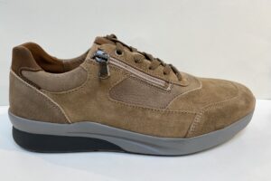 Waldlaufer: 654001, Taupe kleurige heren veterschoen, K leest,  € 149,99