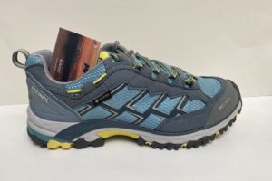 Meindl: wandelschoenen, dames, laag, blauw/mint, goretex gevoerd, maat 4,5 t/m 8 € 179,99