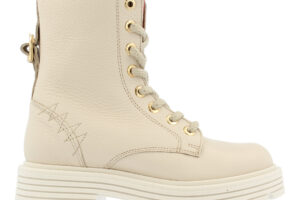 Red Rag: 12474-222, Beige leren mid boot, maat 32 t/m 40 v.a. € 124,99