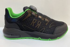 Red Rag: 13805-080, sneaker met draaisluiting, zwart groen, maat 32 t/m 39 v.a. € 134,99