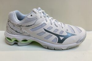 Mizuno: Wave Voltage Indoor, handbal, wit maat 38 t/m 42 € 120,00
