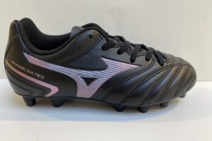 Mizuno: voetbalschoen, Monarcida, zwart/zilver maat 32 t/m 38 € 65,00