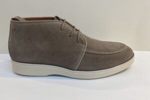 Berkelmans: Jerez taupe, suede veterschoen, maat 45 en 46 € 139,99