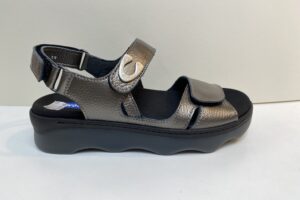 Wolky: Medusa Floate, sandaal, antraciet, maat 39 € 75,00