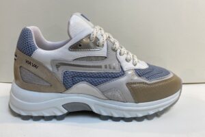 62222-01-926 Danae Noah, sneaker , wit blauw, maat 37 t/m 42 € 199,99