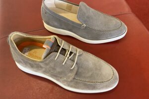 Berkelmans: sportieve, casual, suede herenschoenen