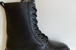 Maruti: Belize zwarte leren boot, 37/41 € 149,99