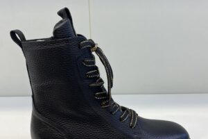 Via Vai: Juliette Abby zwart leren boot, maat 37, 38, 40 € 199,99