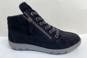 Waldlaufer: 961801 H leest, zwart bootje veter en rits, maat 5 t/m 8 € 149,99