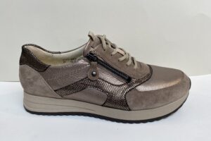 Waldlaufer: 752004 naturel/beige veterschoen met rits, maat 5, 7 € 139,99