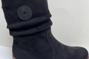 Rieker: 73560-00 , zwart kuitlaars, maat 37 t/m 42 € 89,99